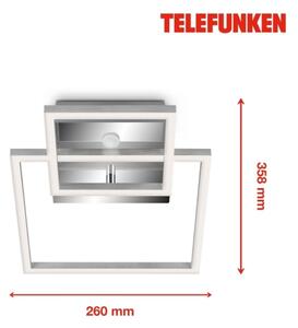 Telefunken 318608TF - LED Stropní svítidlo se senzorem FRAME LED/17W/230V 3000K
