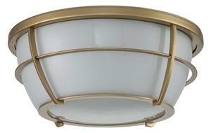 Quoizel QZ-CHANCE-F-PNBR- Koupelnové stropní svítidlo CHANCE 2xE27/60W/230V IP44