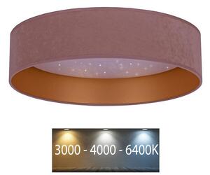 BRILAGI - LED Stropní svítidlo VELVET STAR LED/24W/230V pr. 40 cm růžová/zlatá BG0307