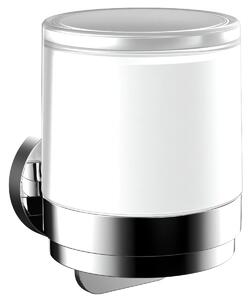 Emco Round - Nástěnný dávkovač tekutého mýdla, chrom 432100101