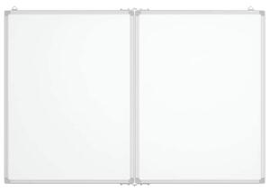 Magnetická tabule rozkládací 120 x 80 x 1,7 cm hliník
