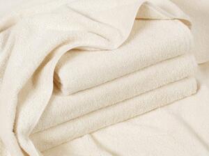 Dreamy Linens Ručník froté Barva: Béžová, gramáž 400 g/m2, 50 x 100 cm