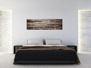 Obraz - sezónní dřevo (170x50 cm)