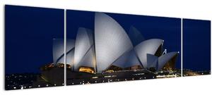 Obraz nočního Sydney (170x50 cm)