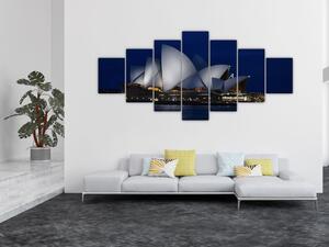 Obraz nočního Sydney (210x100 cm)