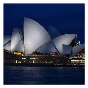 Obraz nočního Sydney (30x30 cm)