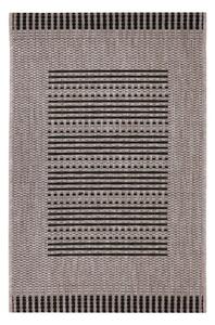 Hans Home | Kusový koberec Floorlux 20001 Silver/Black – na ven i na doma
