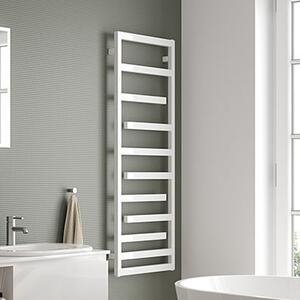 Oltens Flamma koupelnový radiátor designově 139x50 cm bílá 55016000