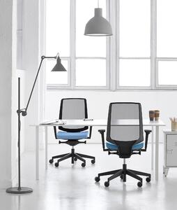 ProfiM - Kancelářská židle LIGHT UP 230ST / STL s čalouněným opěrákem a samonastavitelným Synchro