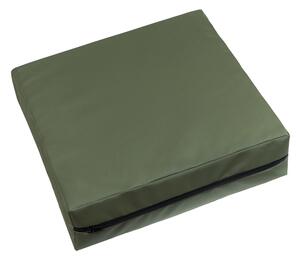 Bellatex Sedák nepromokavý 40x40x10 cm potah na zip khaki