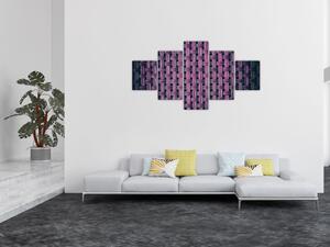 Obraz fialové textury (125x70 cm)