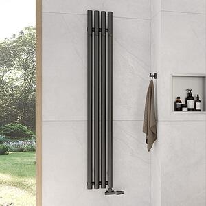 Oltens Stang koupelnový radiátor designově 150x20.5 cm grafitová 55020400