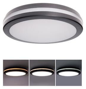 Solight LED osvětlení Gari, 26W, 2340lm, 3CCT, IP65, 30cm, černá WO820-B