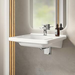 Villeroy & Boch ViCare umyvadlo 60x55 cm obdélníkový klasický pro osoby se zdravotním postižením bílá lesk 4A686001