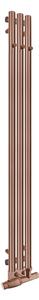 Oltens Stang koupelnový radiátor designově 150x15 cm měděná kartáčovaný 55019610