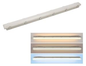Solight LED osvětlení prachotěsné, IP65, 40W, 4800lm, 3CCT - volitelná chromatičnost, 120cm, Lifud WO529-1