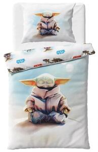 Carbotex povlečení bavlna Star Wars Baby Yoda 140x200, 70x90 cm