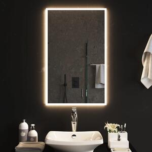 Koupelnové zrcadlo s LED osvětlením 50x80 cm