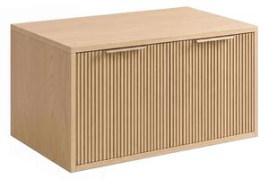 Rea Core skříňka 80x47x40 cm pod umyvadlo závěsná béžová REA-M0407
