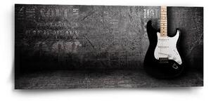 Sablio Obraz Kytara - 110x50 cm