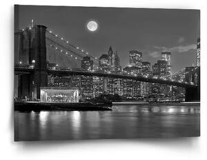 Sablio Obraz Noční New York 2 - 60x40 cm