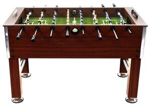 Stolní fotbal ocel 60 kg 140x74,5x87,5 cm hnědý