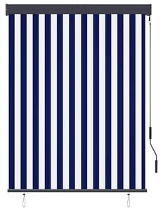 Venkovní roleta 120 x 250 cm modrobílá