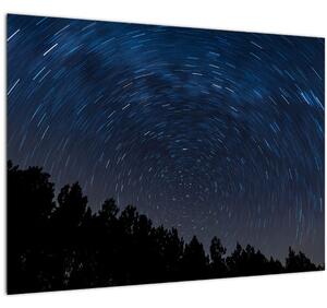 Obraz noční oblohy (70x50 cm)