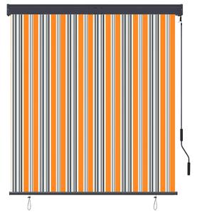 Venkovní roleta 140 x 250 cm žlutomodrá