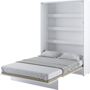 Casarredo - Komfort nábytek Výklopná postel REBECCA BC-01P, 140 cm, bílá lesk/bílá mat