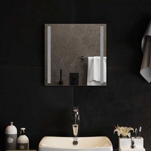 Koupelnové zrcadlo s LED osvětlením 40x40 cm