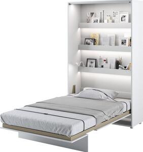 Casarredo - Komfort nábytek Výklopná postel REBECCA BC-02P, 120 cm, bílá lesk/bílá mat