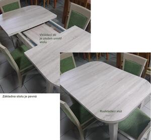 STIMA Jídelní stůl PERU ROZMĚR: (š/h/v) 80 x 80 x 77 cm
