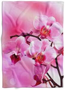 Deka Orchidej (Rozměr : 150 x 120 cm, Podšití beránkem: NE)