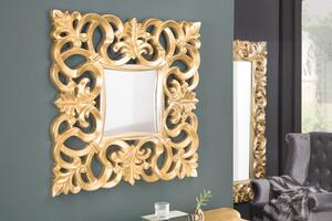 Luxusní zrcadlo VENICE GOLD 75/75 CM Zrcadla | Hranatá