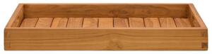 Servírovací podnos 60 x 35 cm masivní teakové dřevo