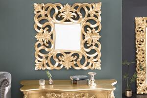 Luxusní zrcadlo VENICE GOLD 75/75 CM Zrcadla | Hranatá