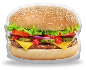 Sablio 3D polštář ve tvaru Hamburger