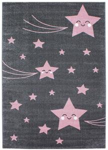 Ayyildiz koberce POŠKOZENÝ-Dětský kusový koberec Kids 610 pink - 160x230 cm
