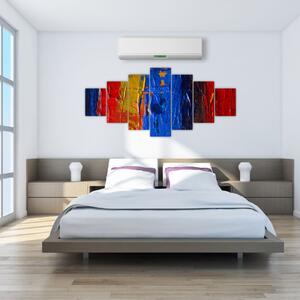 Obraz malířských barev (210x100 cm)
