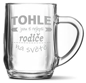 Sablio Půllitr Tohle jsou ti nejlepší rodiče na světě: 0,5 l