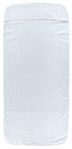 Plážové osušky 2 ks bílé 75 x 200 cm textil 400 GSM