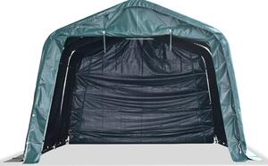 Mobilní přístřešek pro zvířata PVC 550 g/m² 3,3x4,8m tm. zelený