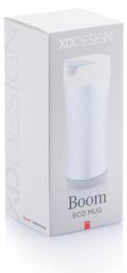 Recyklovatelný termohrnek Boom ECO, 225 ml, XD Design, bílý