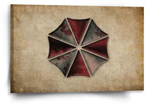 Sablio Obraz Resident Evil Umbrella Corporation Vintage - 60x40 cm