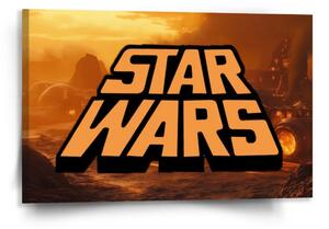 Sablio Obraz Star Wars Lávová planeta - 120x80 cm