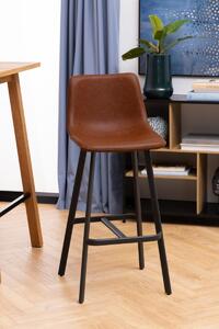 Actona Barová židle Oregon 103 cm brandy hnědá