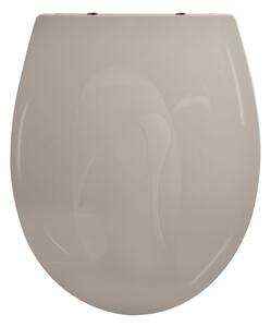 Spirella WC prkénko BROOKE, šedohnědé, recyklovaný plast