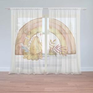Sablio Záclony Podzimní duha: 2ks 150x250cm