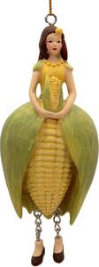 Dekorativní závěsná figurka Květinová dívka Kukuřice